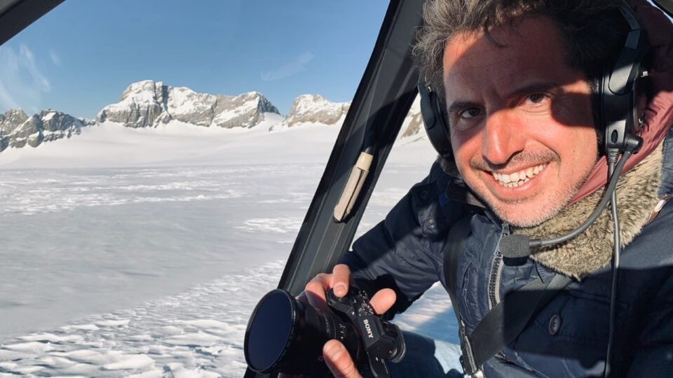 Fotoshooting Helikopter