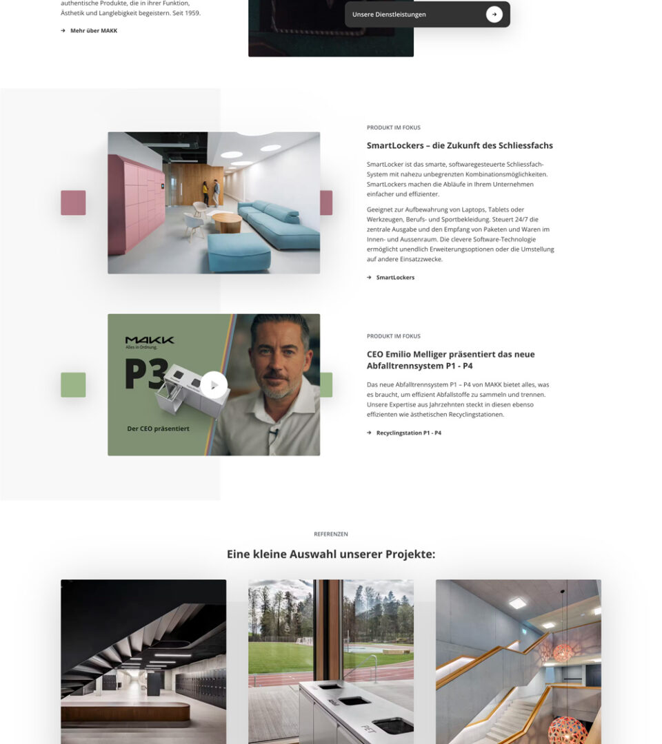 Neue Website Industrie Makk Dachsen
